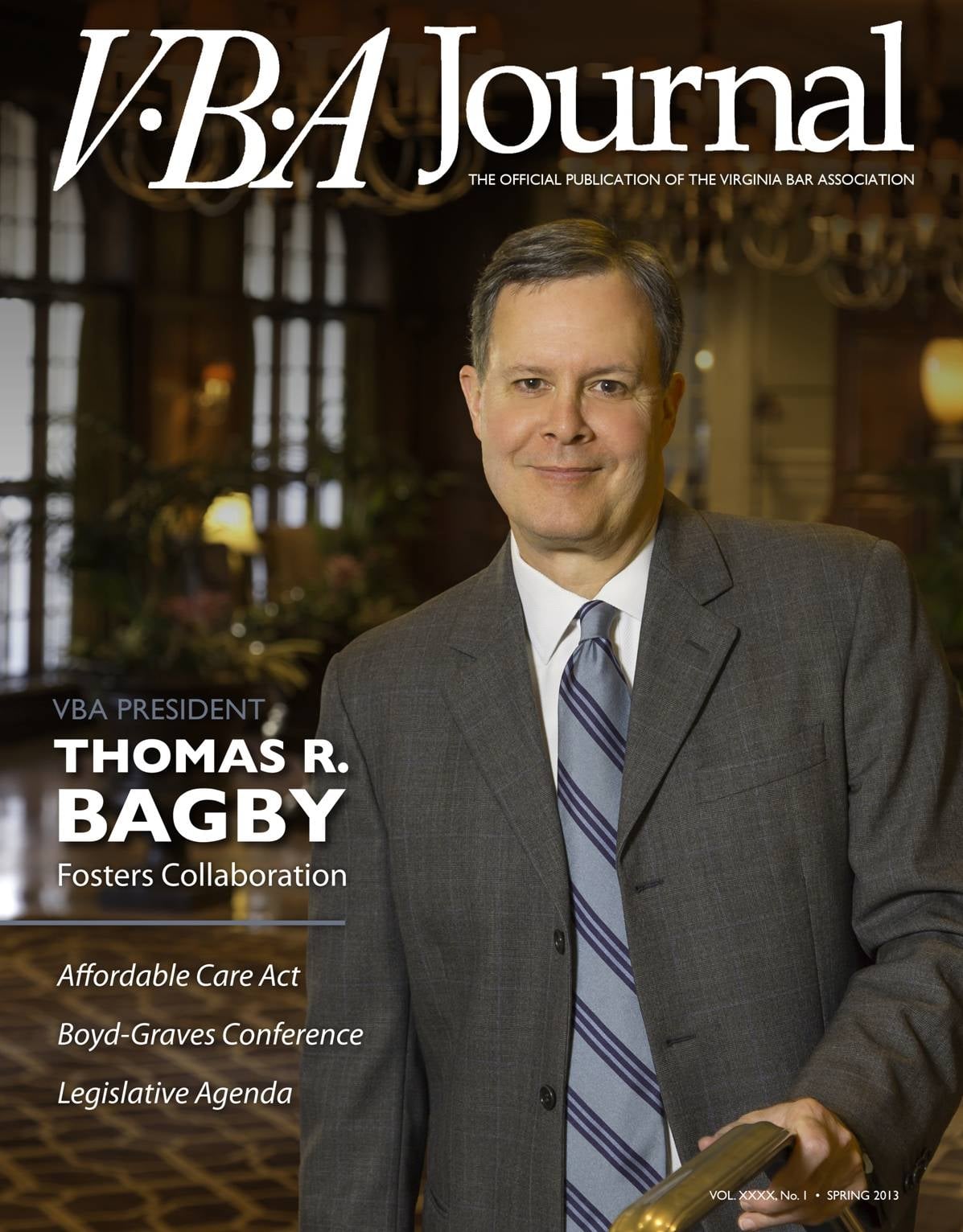 Spring 2013 VBA Journal cover image