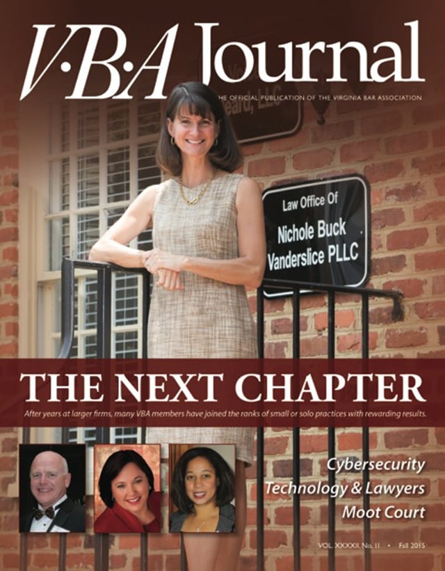 VBA Journal Fall 2015