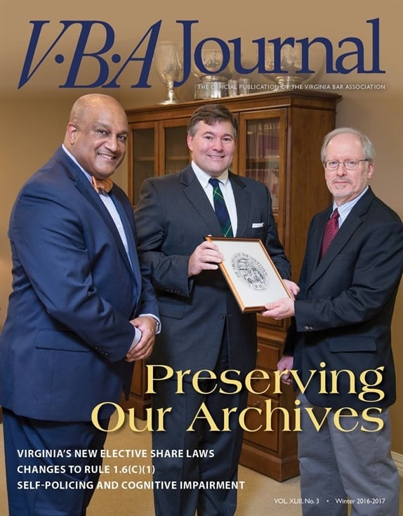 VBA Journal Winter 2016-2017