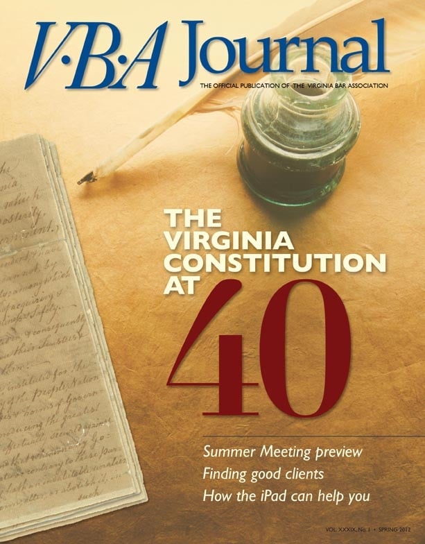 VBA Journal Spring 2012